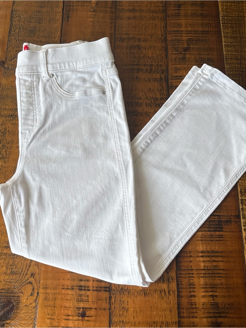 SPANX White Jeans- size Medium